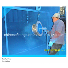 Epoxy Coating Gg50 Ductile Iron Fittings Flanged Spigot